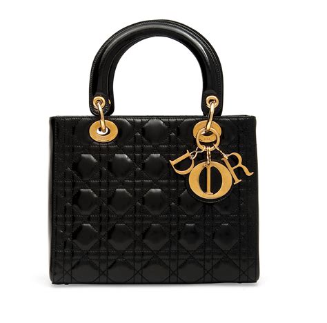 black dior bag|christian dior black handbag.